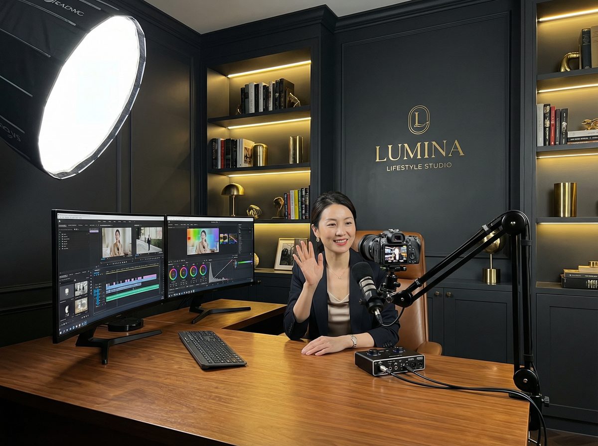 糖心Vlog专业视频制作空间 - 高端生活技能视频创作工作室