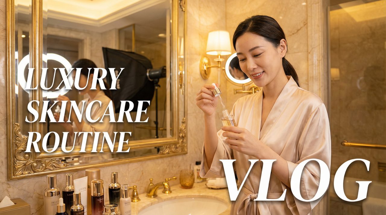 糖心Vlog美妆护肤视频演示 - 奢华护肤生活技能视频教程